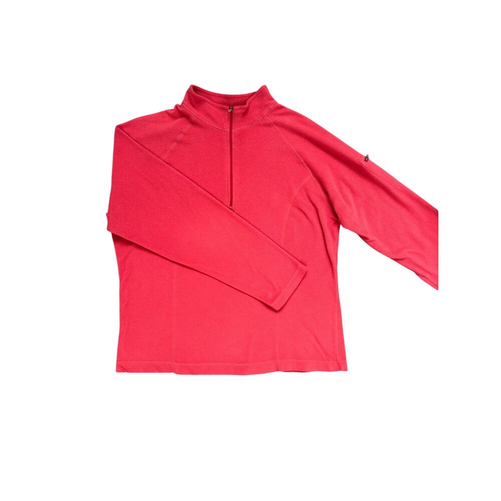 L.L. Bean Women's Midweight Fleece Quarter-Zip Pullover, Size M
